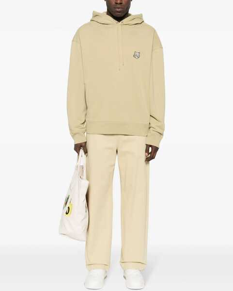 Bluze de trening MAISON KITSUN Oversized Hoodie BEIGE Barbati (BM 15747311) 2