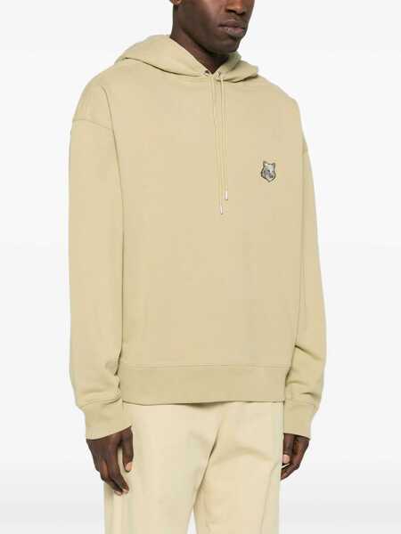 Bluze de trening MAISON KITSUN Oversized Hoodie BEIGE Barbati (BM 15747311) 3