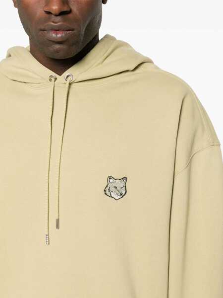 Bluze de trening MAISON KITSUN Oversized Hoodie BEIGE Barbati (BM 15747311) 5