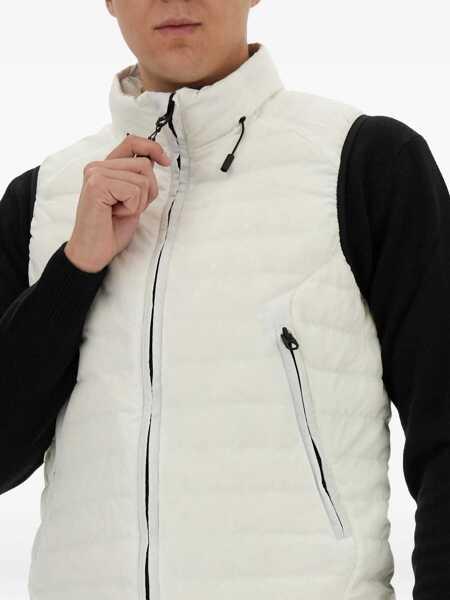 Veste casual JG1 Padded Vest WHITE Barbati (BM 15747413) 4