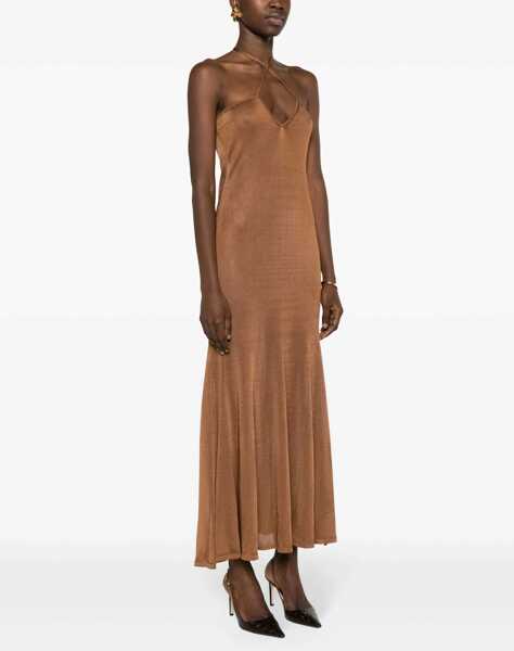 Rochii casual Tom Ford Jersey Dress BRONZE Femei (BM 15747473) 3