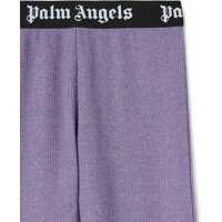 Pantaloni casual Palm Angels pentru Fete - Pantaloni casual Palm Angels Logoband Lurexrib Flarepants LILAC Fete (BM 15747521) - B-mall.ro