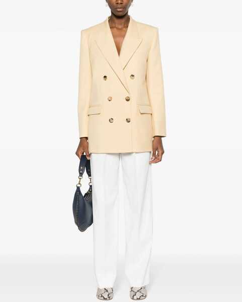 Pantaloni casual Isabel Marant Pants Staya WHITE Femei (BM 15747548) 2