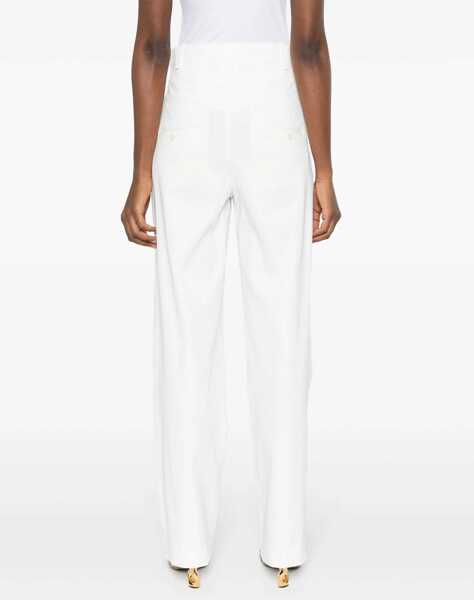 Pantaloni casual Isabel Marant Pants Staya WHITE Femei (BM 15747548) 4