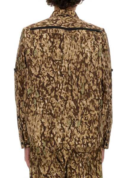 Jachete SOUTH2 WEST8 Camouflage Print Jacket MULTICOLOUR Barbati (BM 15747557) 3