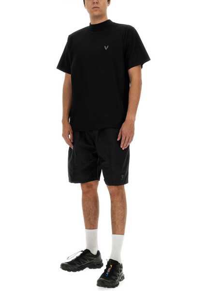 Tricouri SOUTH2 WEST8 Cotton T-Shirt BLACK Barbati (BM 15747560) 2