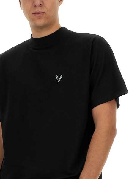 Tricouri SOUTH2 WEST8 Cotton T-Shirt BLACK Barbati (BM 15747560) 4