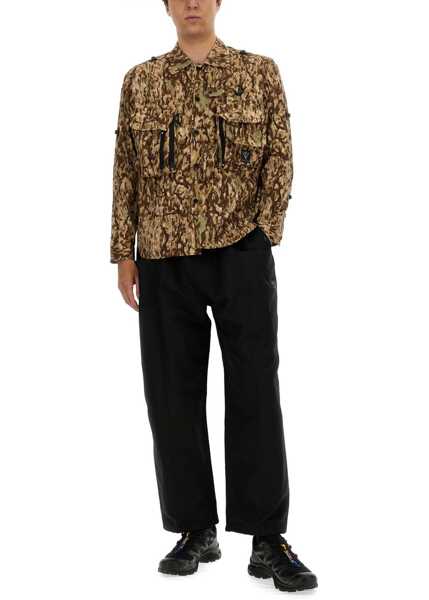 Pantaloni casual SOUTH2 WEST8 Belted Pants BLACK Barbati (BM 15747602) 2