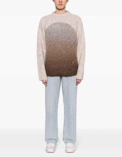 Pulovere casual ERL Mohair Blend Knit BROWN Barbati (BM 15747635) 2