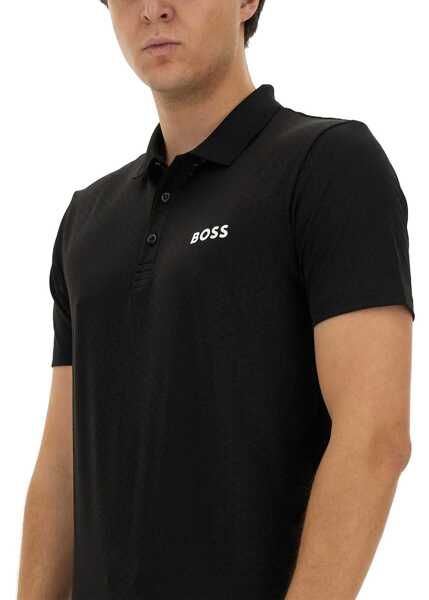 Tricouri Polo Hugo Boss Polo With Logo BLACK Barbati (BM 15747725) 4
