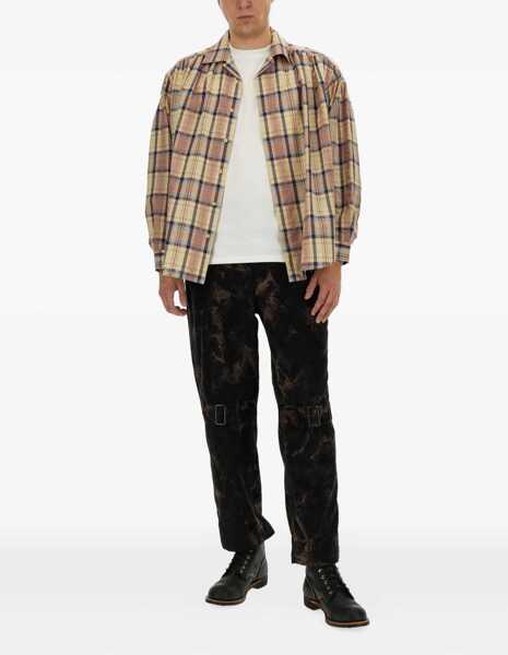 Camasi casual AE Seersucker Cotton Shirt YELLOW Barbati (BM 15747734) 2