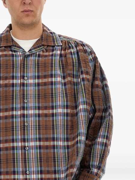 Camasi casual AE Seersucker Cotton Shirt BLUE Barbati (BM 15747848) 4