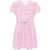 Self-Portrait Lace Mini Dress PINK