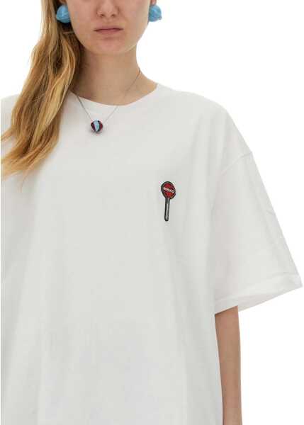 Tricouri Fiorucci Lollipop Print T-Shirt WHITE Femei (BM 15747881) 4