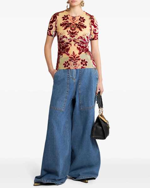 Blugi evazati ETRO Jeans Wide Leg DENIM Femei (BM 15747914) 2
