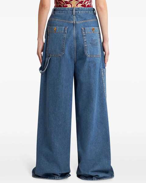 Blugi evazati ETRO Jeans Wide Leg DENIM Femei (BM 15747914) 4