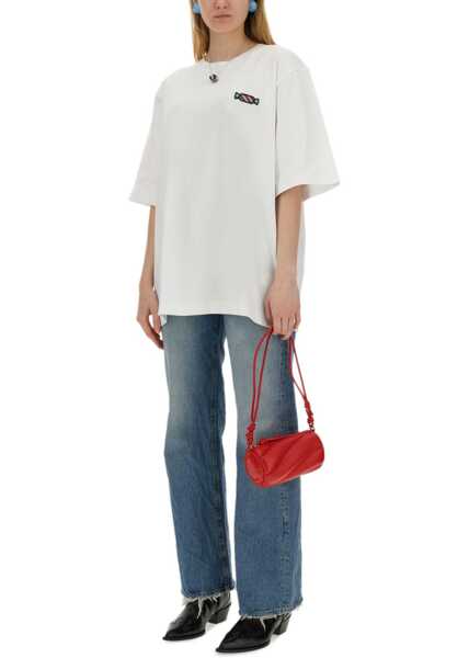 Tricouri Fiorucci Candy Patch T-Shirt WHITE Femei (BM 15747920) 2