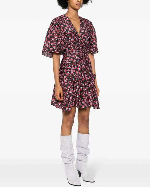 Rochii casual Isabel Marant Lienne Dress MULTICOLOUR Femei (BM 15747938) 3