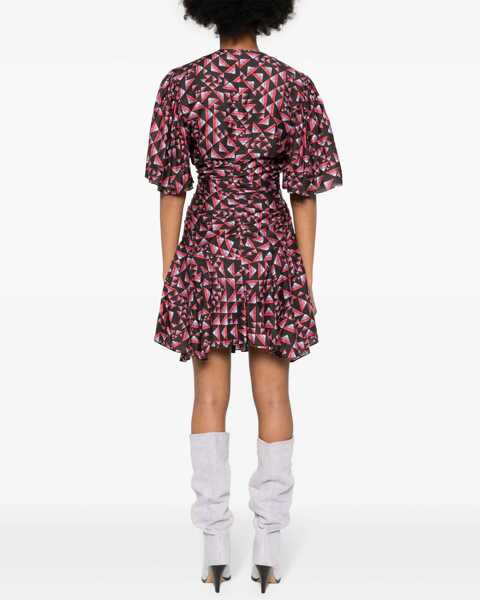 Rochii casual Isabel Marant Lienne Dress MULTICOLOUR Femei (BM 15747938) 4