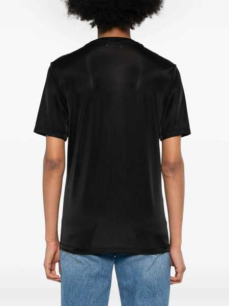 Tricouri RABANNE T-Shirt With Logo BLACK Femei (BM 15747947) 4