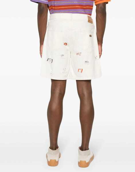Pantaloni scurti Isabel Marant Bermuda Shorts Jerryl WHITE Barbati (BM 15747989) 4