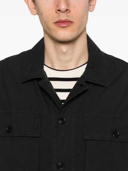 Camasi casual YMC Military Shirt BLACK Barbati (BM 15748055) 5