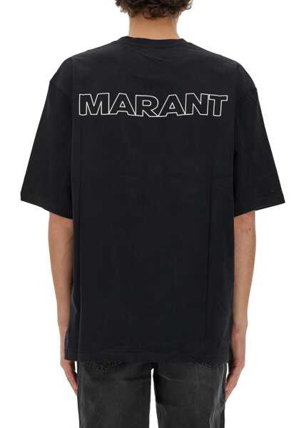 Tricouri Isabel Marant Guizy T-Shirt BLACK Barbati (BM 15748112) 3
