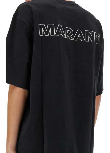 Tricouri Isabel Marant Guizy T-Shirt BLACK Barbati (BM 15748112) 4