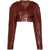 Rick Owens Leather Jacket BORDEAUX
