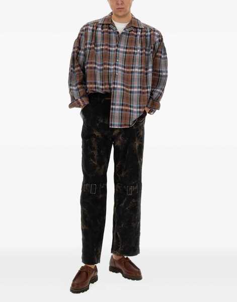 Pantaloni casual AE Ribbed Pants BLACK Barbati (BM 15748244) 2