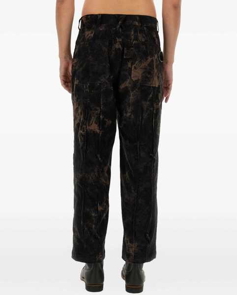 Pantaloni casual AE Ribbed Pants BLACK Barbati (BM 15748244) 4