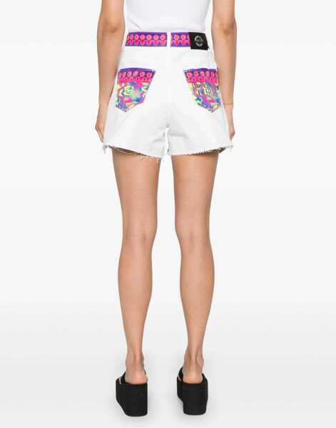 Pantaloni scurti Versace Jeans Couture Logo Print Shorts MULTICOLOUR Femei (BM 15748265) 4
