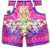 Versace Jeans Couture Logo Print Shorts MULTICOLOUR