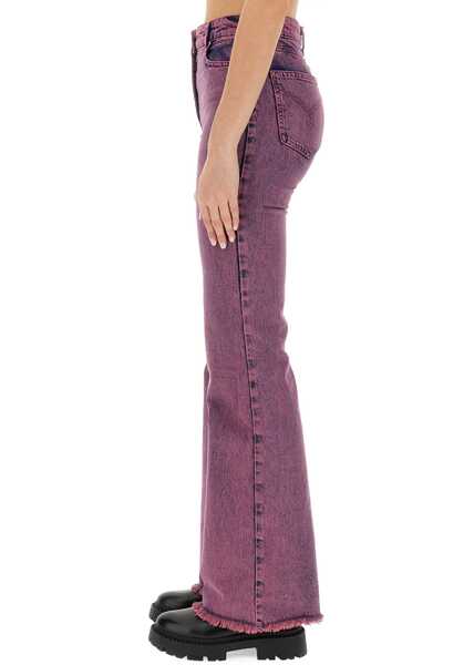 Blugi skinny MOSCHINO JEANS Flare Pant PINK Femei (BM 15748328) 3