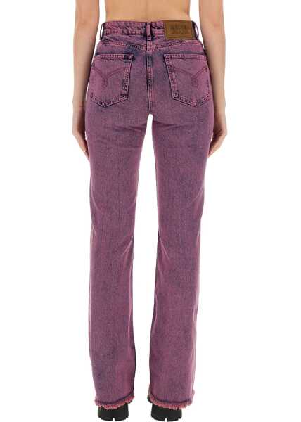 Blugi skinny MOSCHINO JEANS Flare Pant PINK Femei (BM 15748328) 4