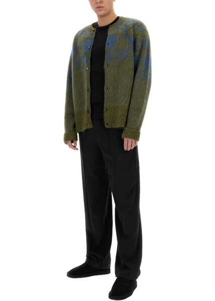 Cardigane SOUTH2 WEST8 Mohair Blend Cardigan GREEN Barbati (BM 15748337) 2