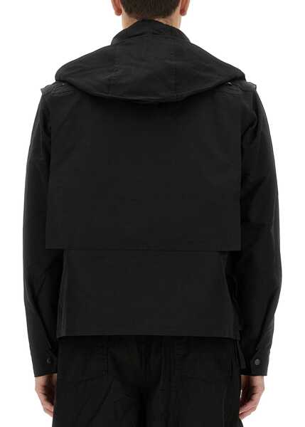 Geci Parka SOUTH2 WEST8 Parka With Logo BLACK Barbati (BM 15748346) 3