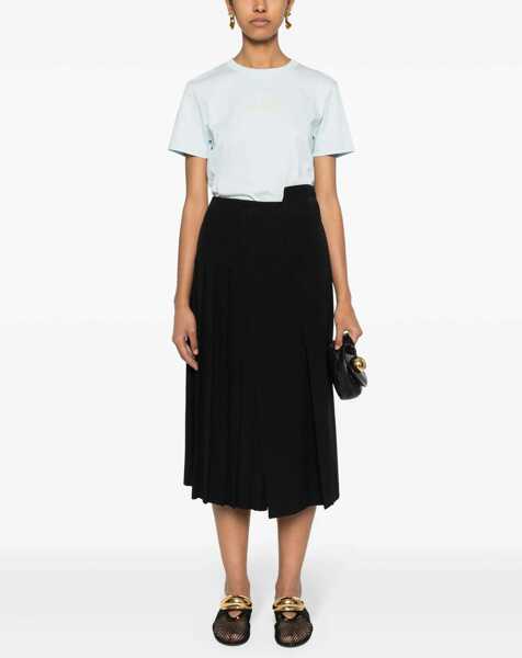 Tricouri Lanvin T-Shirt With Logo AZURE Femei (BM 15748370) 2