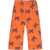 Bobo Choses Big Cat All Over Woven Pants ORANGE
