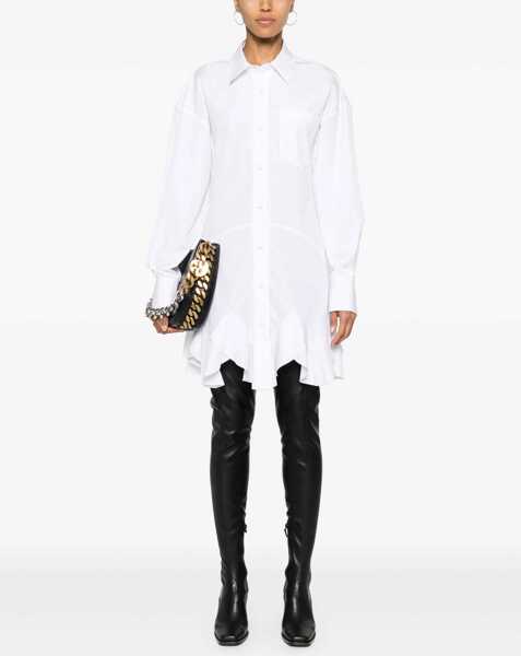 Rochii casual Stella McCartney Shirt Dress WHITE Femei (BM 15748418) 2