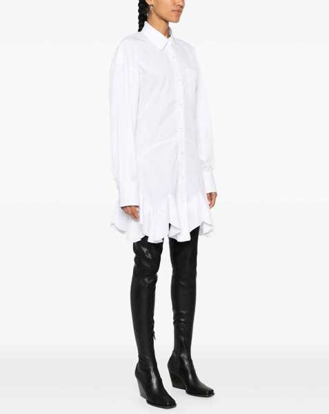 Rochii casual Stella McCartney Shirt Dress WHITE Femei (BM 15748418) 3