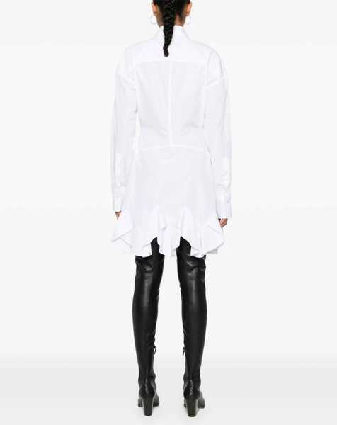 Rochii casual Stella McCartney Shirt Dress WHITE Femei (BM 15748418) 4