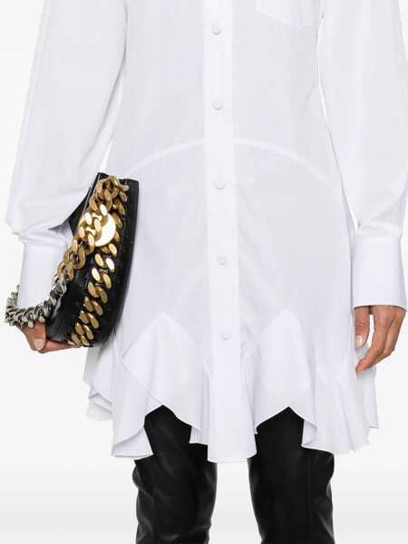 Rochii casual Stella McCartney Shirt Dress WHITE Femei (BM 15748418) 5