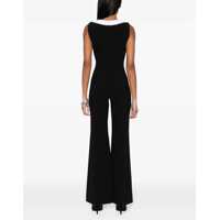 Salopete Dama - Salopete Moschino Crepe Jumpsuit House Symbols ? BLACK Femei (BM 15748451) - B-mall.ro
