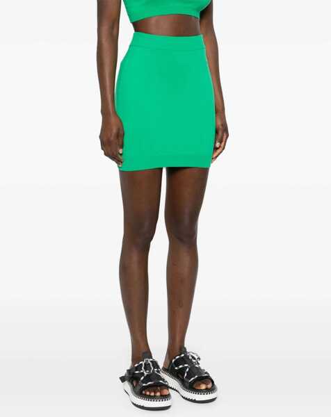 Fuste casual Vivienne Westwood Mini Bea Skirt GREEN Femei (BM 15748535) 3