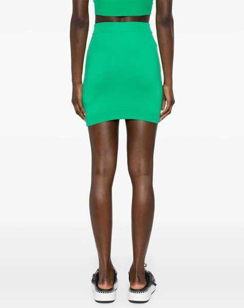 Fuste casual Vivienne Westwood Mini Bea Skirt GREEN Femei (BM 15748535) 4