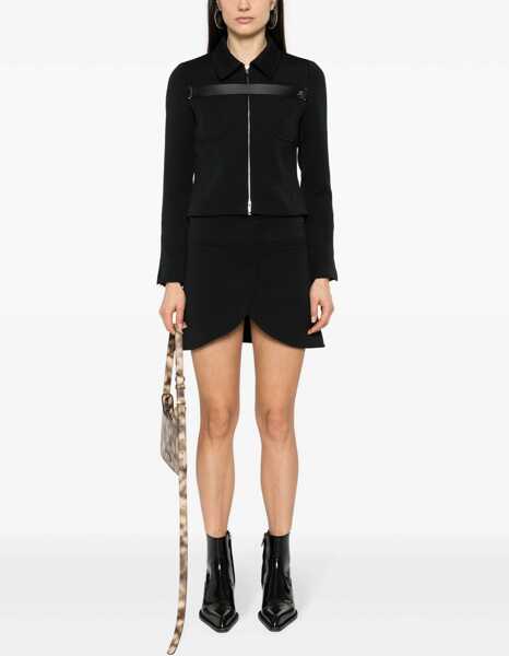 Fuste casual COURRGES Ellipse Mini Skirt BLACK Femei (BM 15748541) 2