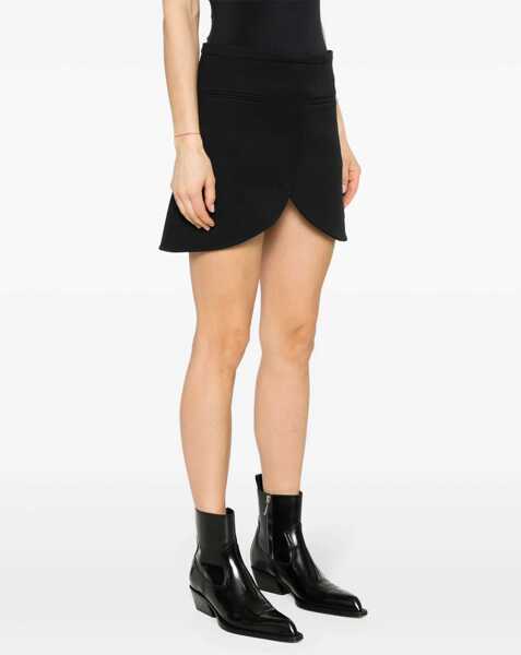 Fuste casual COURRGES Ellipse Mini Skirt BLACK Femei (BM 15748541) 3