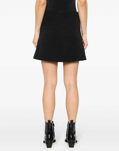 Fuste casual COURRGES Ellipse Mini Skirt BLACK Femei (BM 15748541) 4