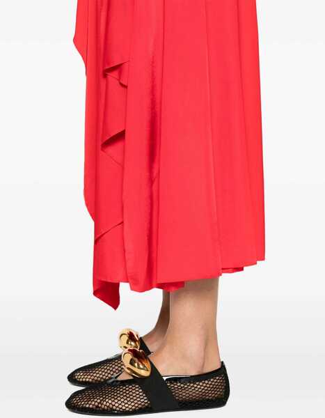 Rochii casual Lanvin Dress With Drape RED Femei (BM 15748697) 5